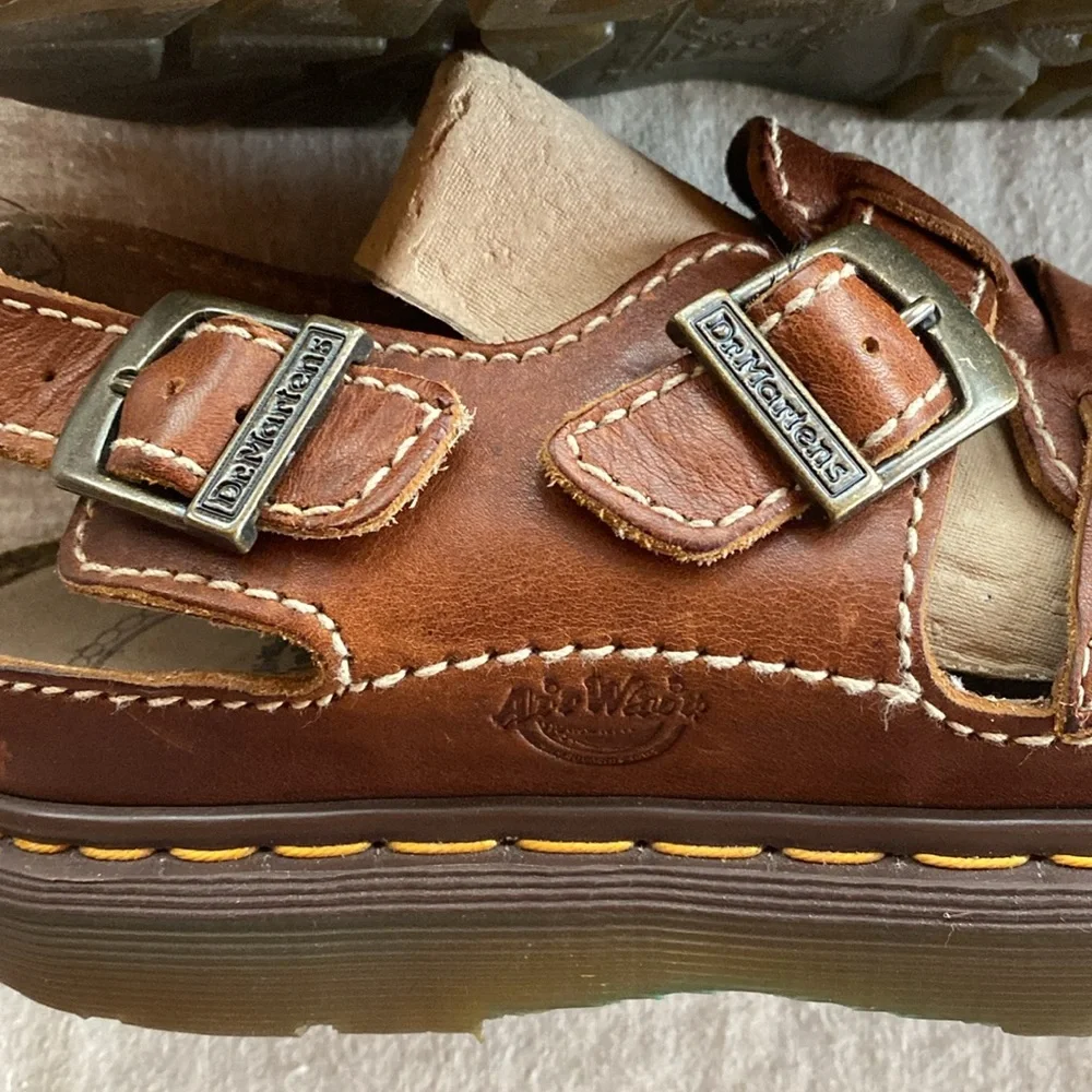 Vintage Doc Martens Leather Sandals - Picture 6 of 9